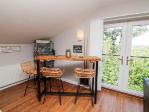 Η κουζίνα ή μικρή κουζίνα στο Hazelwood Lodge