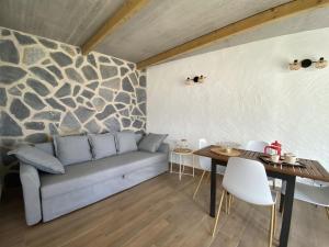 Posezení v ubytování Casa de La Maceta