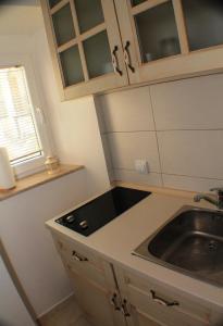 A kitchen or kitchenette at Apartments Popovic