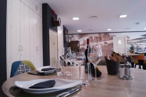 Area soggiorno di Hotel-Restaurant Stand'Inn