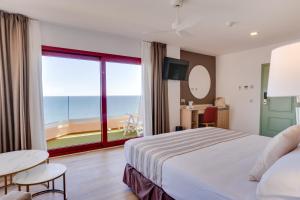 Postel nebo postele na pokoji v ubytování Hotel Angela - Adults Recommended