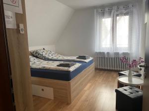 Postel nebo postele na pokoji v ubytování Ferienwohnung Andreea