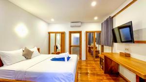 Letto o letti in una camera di Serene Beach Villa