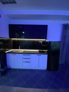 Una cocina o cocineta en Apartman Dimitrijevic