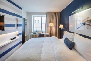 Voodi või voodid majutusasutuse Hotel Seehof toas
