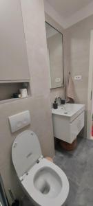 Koupelna v ubytování Mint Apartment