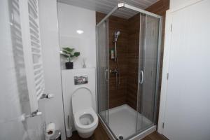 Ένα μπάνιο στο Lux Apartman Petrovic