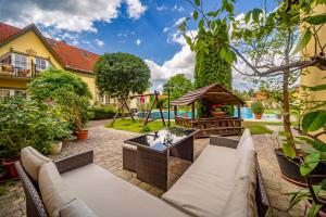 Zahrada ubytování Wellness Hotel Kager Harkány