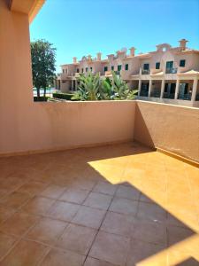 a view from the balcony of a building at Villa V2 V in Olhos de Água