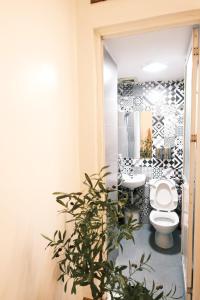 Koupelna v ubytování Fortuna Homestay