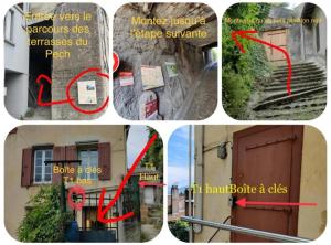 Fotografia z galérie ubytovania hébergements entiers Two homes T1 bas or T1 haut -Aux Terrasses du Pech v destinácii Foix