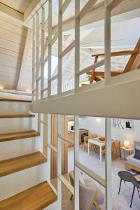 Ein Sitzbereich in der Unterkunft Modern Stone House, luxury suites in Dubrovnik Old Town
