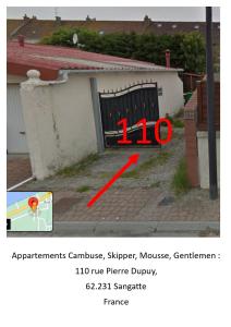 Fotografia z galérie ubytovania Gentlemen appartement au premier étage à 50 metres de la mer v destinácii Sangatte