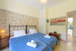 Кровать или кровати в номере Delfini Resort