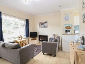 Et tv og/eller underholdning på 41 Siesta Mar Chalet Park