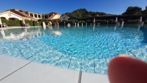 The swimming pool at or close to Le Vanille