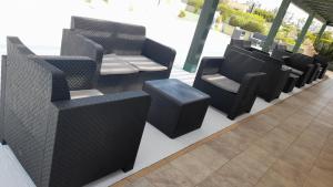 A seating area at Le Vanille