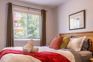 Ένα ή περισσότερα κρεβάτια σε δωμάτιο στο Trailblazers Retreat 3 Bed with Family Games Room