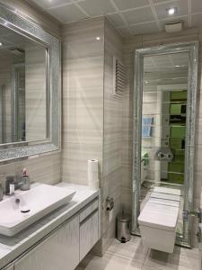 Koupelna v ubytování Lux Sfera Residenc