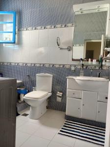 Koupelna v ubytování Villa Doudi