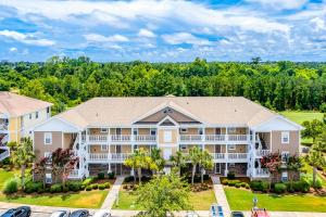 an aerial view of a large apartment building at The Havens 1512 in North Myrtle Beach