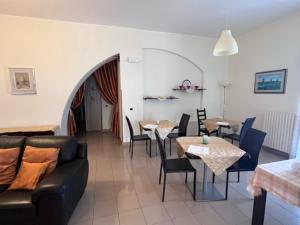 Posezení v ubytování B&B Casa Miraglia