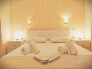 Postel nebo postele na pokoji v ubytování Meraki apartment