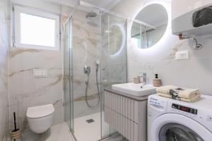 Koupelna v ubytování Apartman Suzi + 16 fotografií