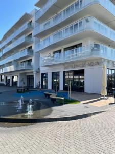 Bazén v ubytovaní Apartament Lux I , Kołobrzeg Aqua Polanki , Baseny , Sauny , Siłownia alebo v jeho blízkosti