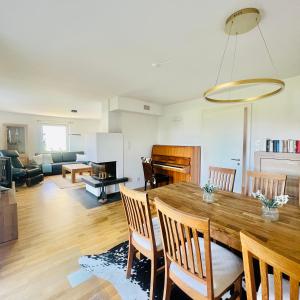 Posezení v ubytování Ferienwohnung NaturReich + 8 fotografií