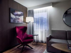 Posezení v ubytování Radisson Blu Royal Viking Hotel, Stockholm