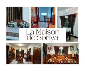 Posezení v ubytování La maison de Soriya - Work & Stay