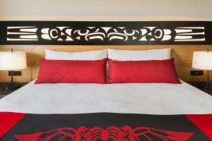 Letto o letti in una camera di Kwa'lilas Hotel