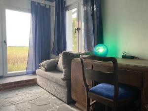 Posezení v ubytování Mühlenurlaub Südheide