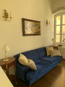 Гостиная зона в Syros casa