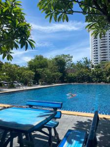 Bazén v ubytování Fewos4seasons Thailand 424 nebo v jeho okolí