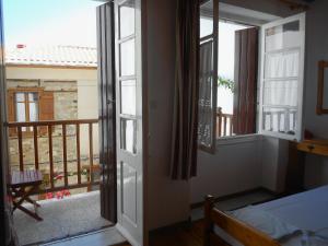 Balkón alebo terasa v ubytovaní Aggela Guesthouse