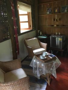 Un lugar para sentarse en Sang Tong Huts