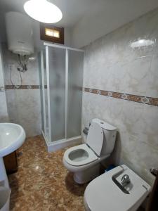 Koupelna v ubytování Ferienwohnung Brisa del Mar