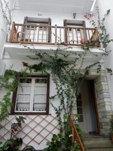Balkón alebo terasa v ubytovaní Aggela Guesthouse