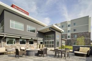 a rendering of the exterior of a hotel at Residence Inn by Marriott Jonesboro in Jonesboro