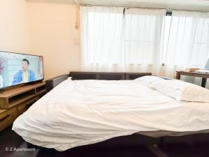 TV o dispositivi per l'intrattenimento presso Z Apart ment 大阪通天閣玩具街旅居