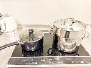 Cucina o angolo cottura di Z Apart ment 大阪通天閣玩具街旅居