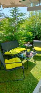 Zahrada ubytování Andromache's Cozy Home close to Meteora - Trikala