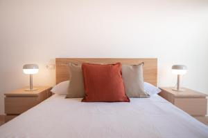 Llit o llits en una habitació de Casa Mediterránea