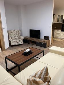 Μια τηλεόραση ή/και κέντρο ψυχαγωγίας στο Apartmány Tobias