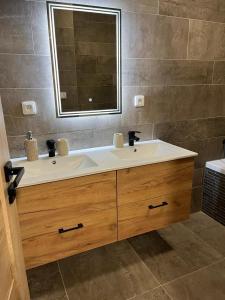 Ένα μπάνιο στο Apartmány Tobias