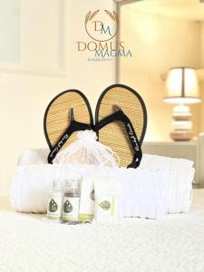 Postel nebo postele na pokoji v ubytování B&B Domus Magma
