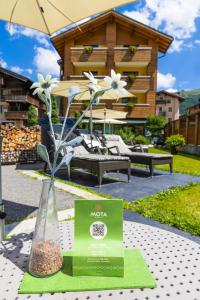 Zahrada ubytování MOTA hotel