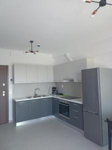 Η κουζίνα ή μικρή κουζίνα στο Alchania komi luxury apartment